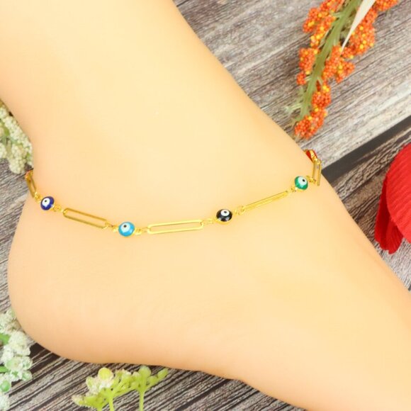 "Elegant Handmade Anklet – Delicate Jewelry for Women, MAR091481 - Picture 10 of 10